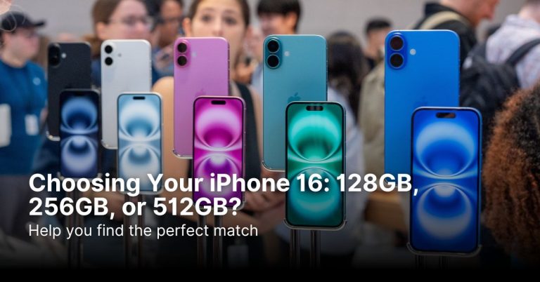 Choosing Your iPhone 16: 128GB, 256GB, or 512GB?