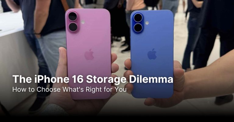 The iPhone 16 Storage Dilemma: How to Choose What’s Right for You