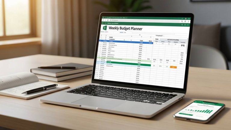 Free Weekly Budget Planner Excel Template for Better Spending